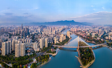 Cityscape of Fuzhou City, Fujian Province, China