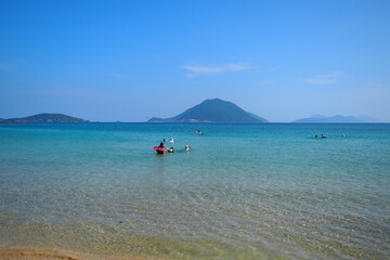 宇久島のビーチ