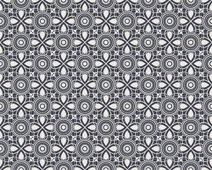 Ethnic fabric texture pattern Abstract Geometric Vector Aztec oriental illustration retro embroidery repeating ceramic tile