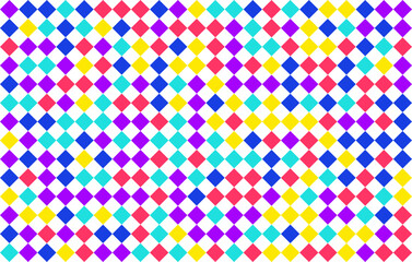 Colorful abstract geometric pattern, seamless bauhaus style design, graphic modern pattern, repeating geometric pattern, modern style vector illustration