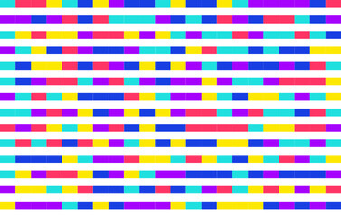 Colorful abstract geometric pattern, seamless bauhaus style design, graphic modern pattern, repeating geometric pattern, modern style vector illustration