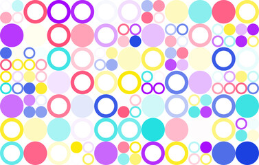 Colorful abstract geometric pattern, seamless bauhaus style design, graphic modern pattern, repeating geometric pattern, modern style vector illustration