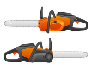 Naklejka premium Chainsaw