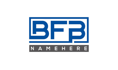 BFB creative three letters logo
