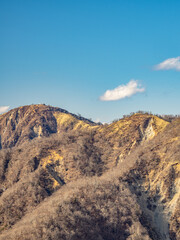 青空と山