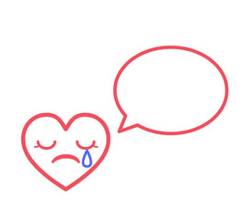 助け合いハートのキャラクター