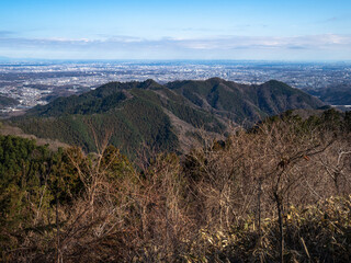 view of the mountains