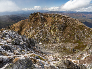 landscape in the mountains
