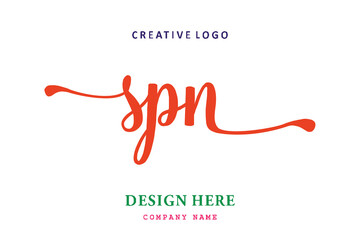 SPN lettering logo is simple, easy to understand and authoritative