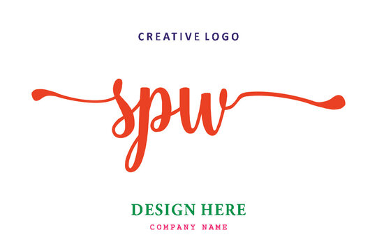 SPW lettering logo is simple, easy to understand and authoritative