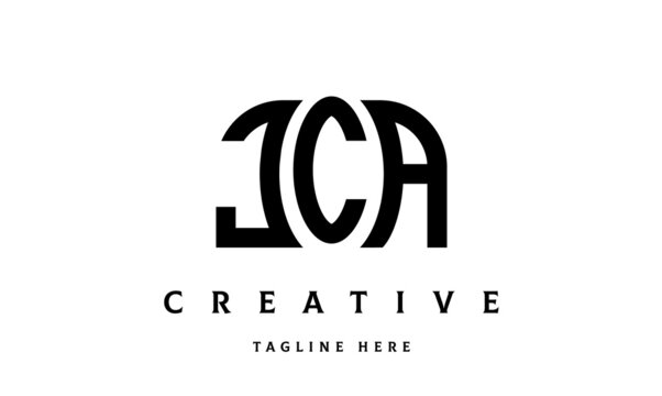 JCA creative three latter logo design	
