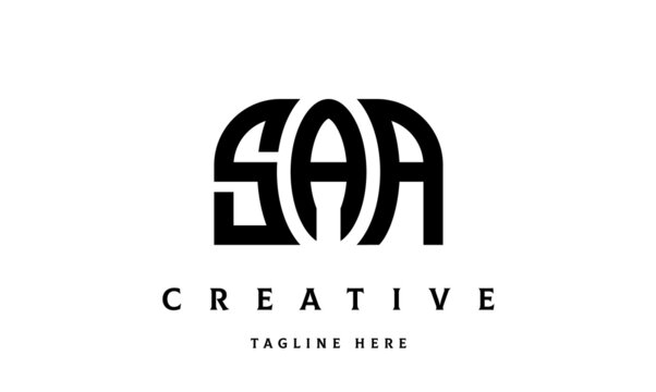 JAA creative three latter logo design	
