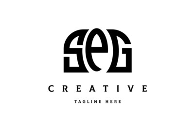 SPG creative three latter logo design	