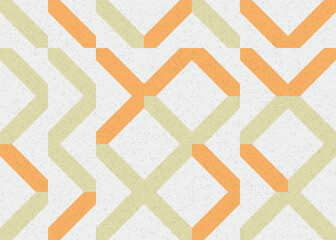 Abstract Geometric Pattern generative computational art illustration