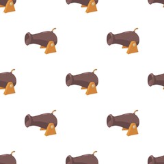 Cannon pattern seamless background texture repeat wallpaper geometric vector