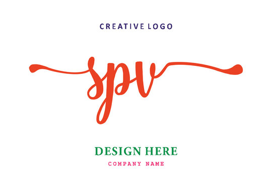 SPV lettering logo is simple, easy to understand and authoritative
