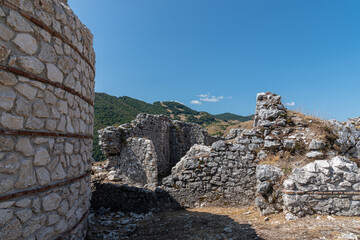 Roccamandolfi, Molise. The Norman Longobard Castle.