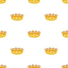 Coronet pattern seamless background texture repeat wallpaper geometric vector