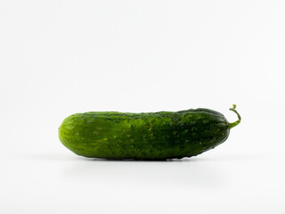 cucumber on white background