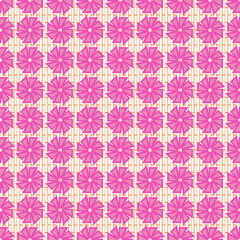 textured seamless floral pattern
