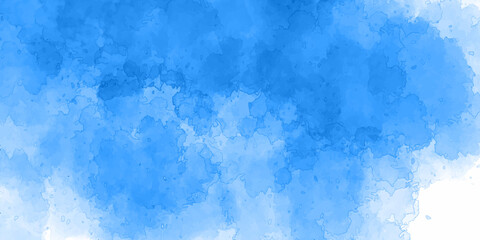abstract blue acrylic watercolor background