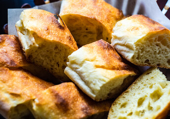 Traditional georgian bread