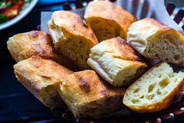 Traditional georgian bread