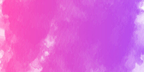 pink watercolor background. Watercolor paper background. Abstract Painted Illustration. Brush stroked painting.