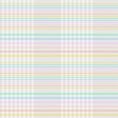Rainbow Pastel Plaid textured Seamless Pattern