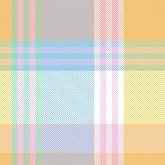 Rainbow Pastel Plaid textured Seamless Pattern