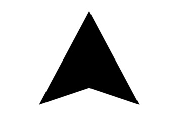 Black arrow icon,Black colour arrow indicator 