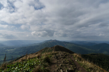 Z połoniny Caryńskiej - Bieszczady 