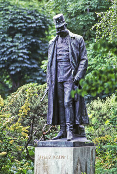 Statue Of Emperor Franz Joseph I. In  Vienna, Austria