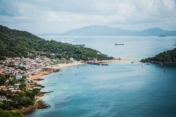 Taboga Island. Tropical island located in the Pacific near Panama City, Panama.