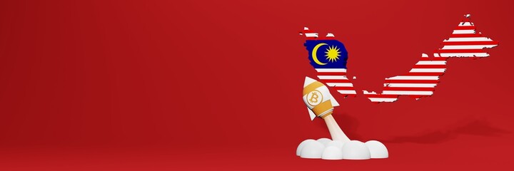 Bitcoin Cash cryptocurrency rising chart in Malaysia for website content