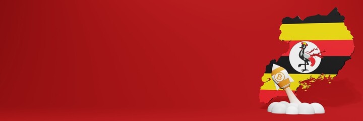 Bitcoin Cash cryptocurrency rising chart in Uganda for website content