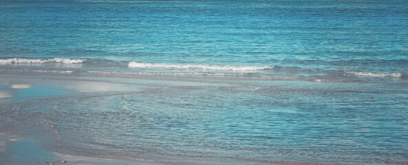 soft wave of the sea