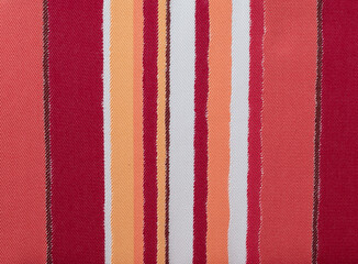 Background photo with stripes in warm red-orange hues