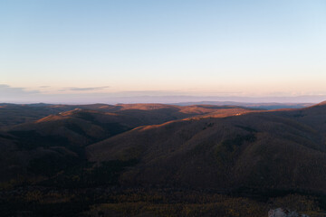 Fall, sunrise