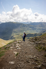 Fototapeta premium Striding edge Lake District