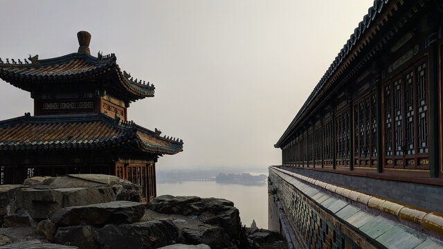 Traditional Chinese Wooden Building