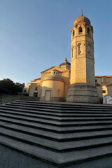 Fototapeta na wymiar Cathedral of the Sardinian city of Oristano