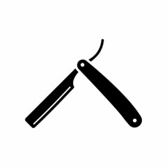 Razor for Barber Vector Icon for apps and websites