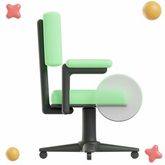 3D Chair - Business and Finance Icon or Illustration Pack