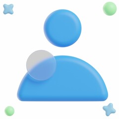 3D Contact - Business and Finance Icon or Illustration Pack