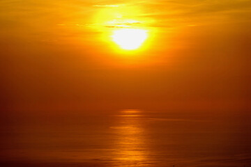 Fototapeta na wymiar colorful sunset or sunrise