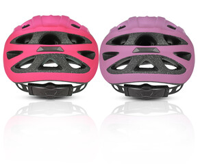 cycling helmet isolated on white background with cut out have clipping path