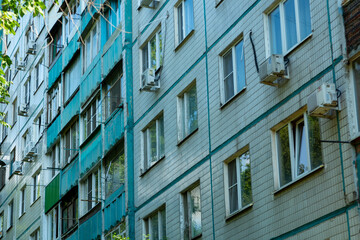 Obraz premium windows of a building