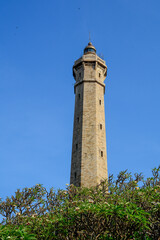 View of ancient Ke Ga Lighthouse in Vietnam