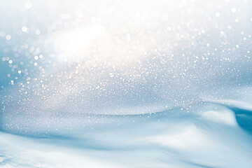 Christmas card. New Year. Background. Winter landscape. The texture of the snow